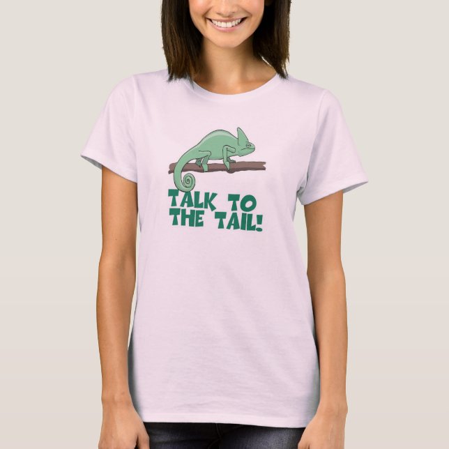 Camiseta Fale com o Lagarto Rabo de Iguana (Frente)
