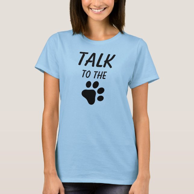 Camiseta Fale com o PAW (Frente)