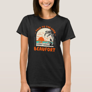 Camiseta Fale Com O Sand Beaufort Beach South Carolina Oce