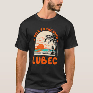 Camiseta Fale Com O Sand Lubec Beach Maine Ocean Summer Sa