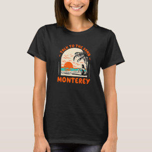 Camiseta Fale Com O Sand Monterey Beach Ocean S