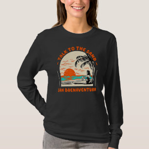 Camiseta Fale Com O Sand San Buenaventura Beach California