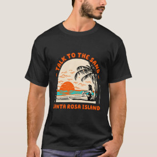 Camiseta Fale Com Os Papais noeis De Areia Rosa Island Beac