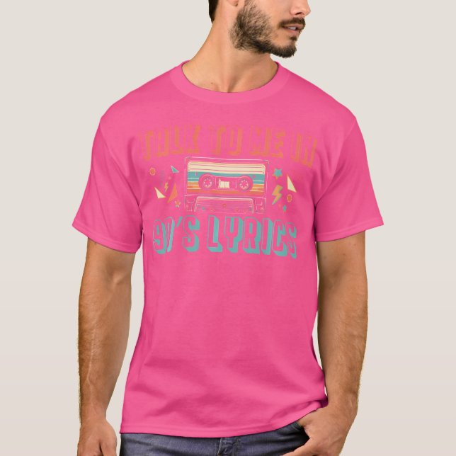 Camiseta Fale Comigo Em Música Rb 90S (Frente)