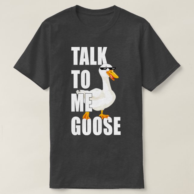 Camiseta Fale comigo ganso 5 (Frente do Design)
