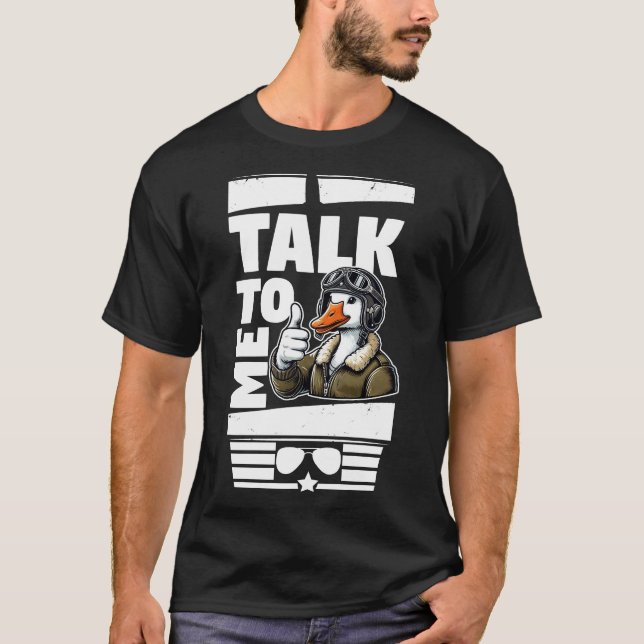 Camiseta Fale Comigo Goose (Frente)