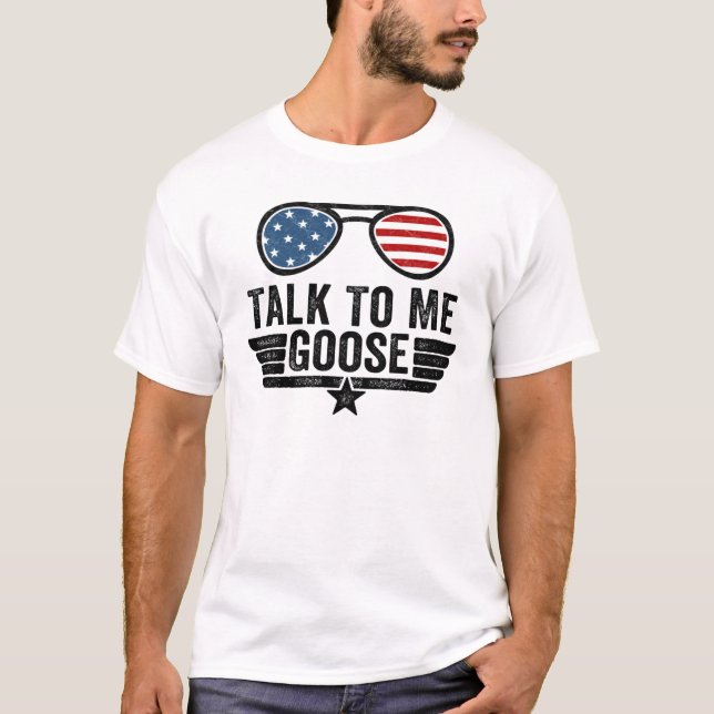 Camiseta Fale Comigo Goose (Frente)