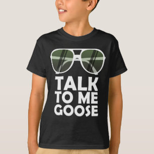 Camiseta Fale Comigo Óculos De Ganso Citações Engraçada