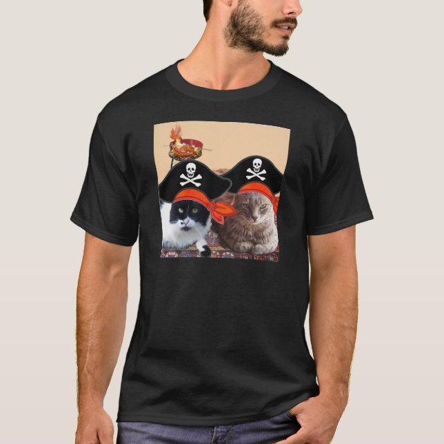 Camiseta Fale como um dia de pirata. (Frente)