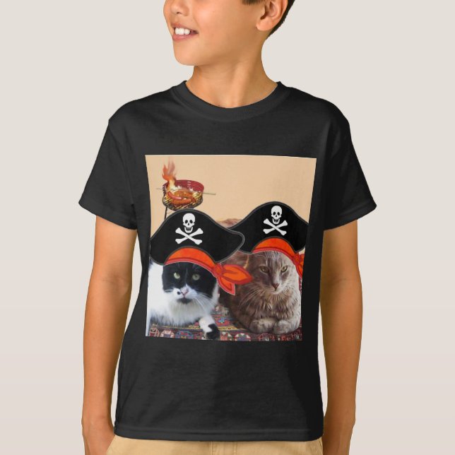 Camiseta Fale como um dia de pirata. (Frente)