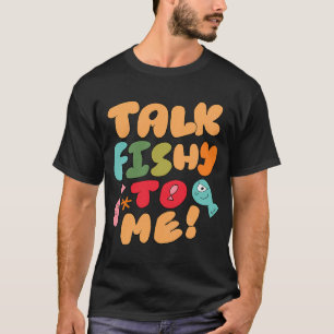 Camiseta Fale de Peixes Comigo (Creme)