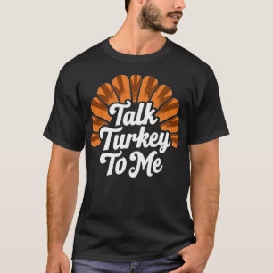 Camiseta Fale de Peru comigo, Caça de Peru Divertida