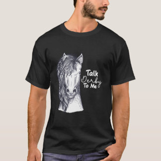 Camiseta Fale Derby Comigo Corrida de Cavalos