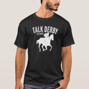 Camiseta Fale Derby Comigo Dia do Derby Corrida de Cavalos