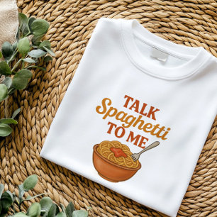 Camiseta Fale Espaguete comigo   Funerárias Comidas italian