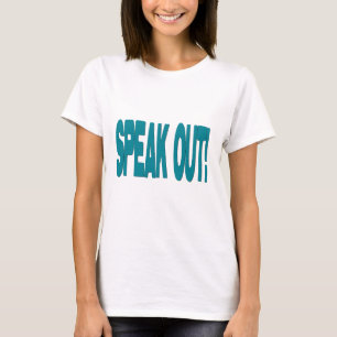 Camiseta Fale fora do T-Shirt