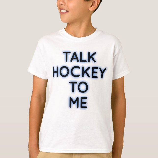 Camiseta Fale Hockey Comigo (Frente)