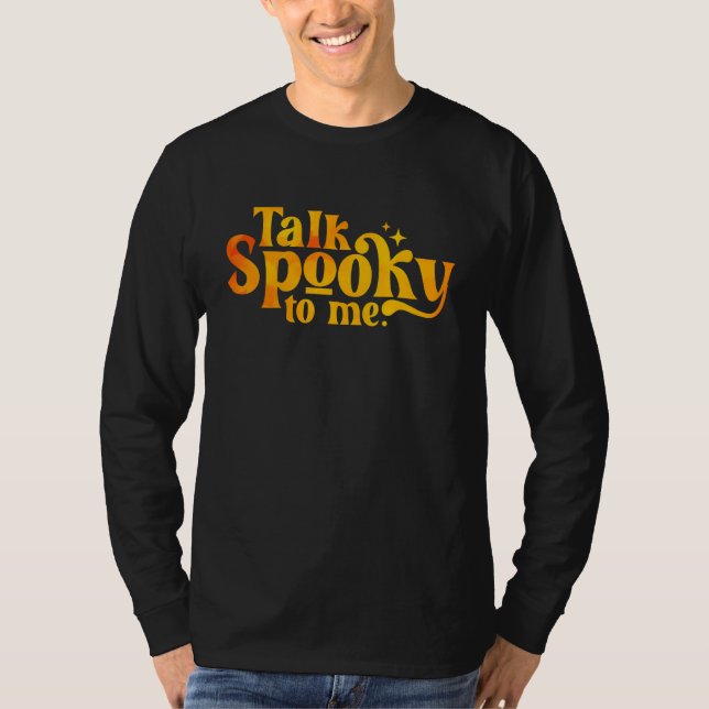 Camiseta Fale Mal Comigo Halloween (Frente)