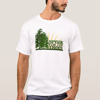 Camiseta Fale para as árvores