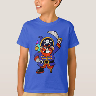 Camiseta Fale Pirata ou Caminhe O Avião