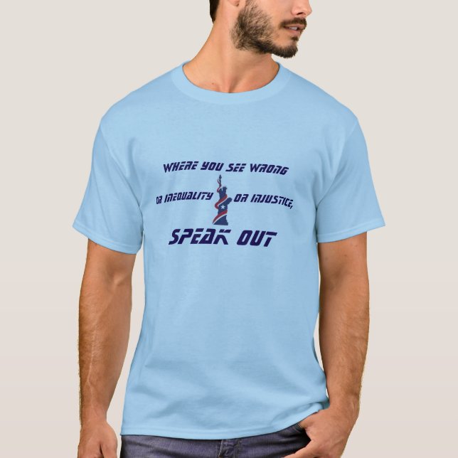 CAMISETA FALE QUATRO DE JULHO (Frente)
