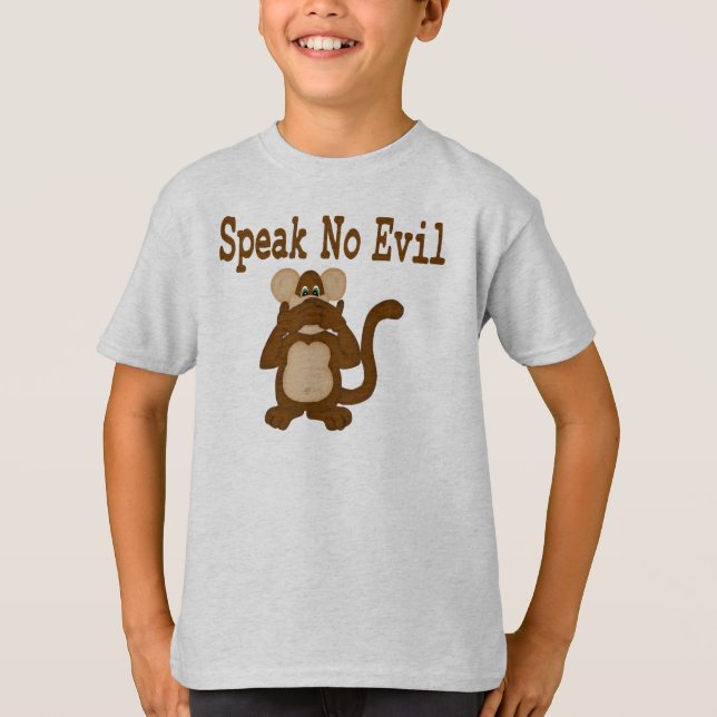 Camiseta Fale sem Mau T-Shirt (Frente)