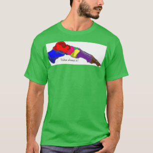 Camiseta Fale sobre isso