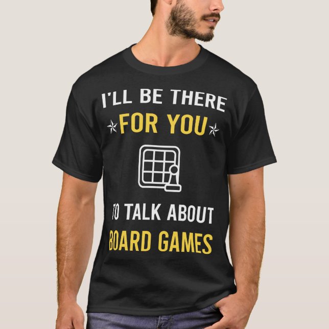 Camiseta Fale Sobre Jogos de Tabuleiro (Frente)