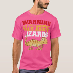 Camiseta Fale Sobre Lizards Engraçado Leopard Gecko Lover