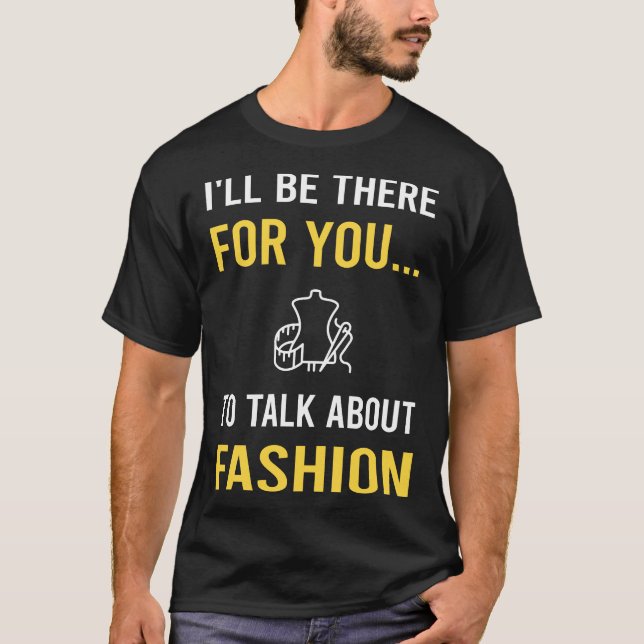 Camiseta Fale Sobre Moda (Frente)