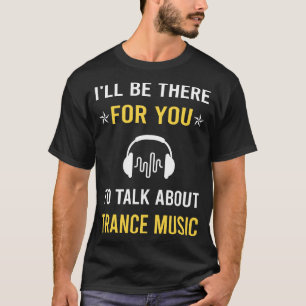 Camiseta Fale Sobre música Trance