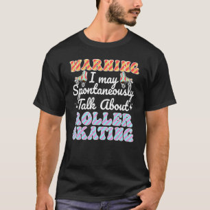 Camiseta Fale sobre o Skate do cilindro que gira o cilindro