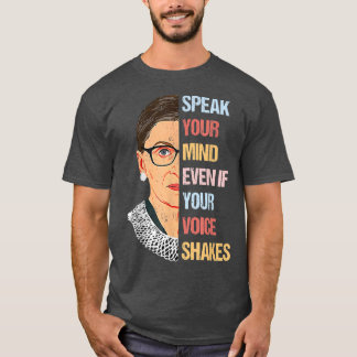 Camiseta Fale Sua Mente Até Sua Voz Agita Vintage Wom