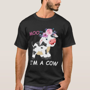 Camiseta Falei Sou Uma Vaca Fantasia De Natal De Vaca