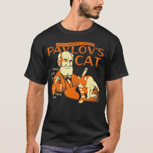 Camiseta Falência Pouco Conhecida Pavlovs Gato Engraçado Po