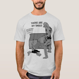 Camiseta FALHA:  Aqueles são meus calçados
