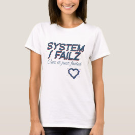Camiseta Falha de CDsystemz