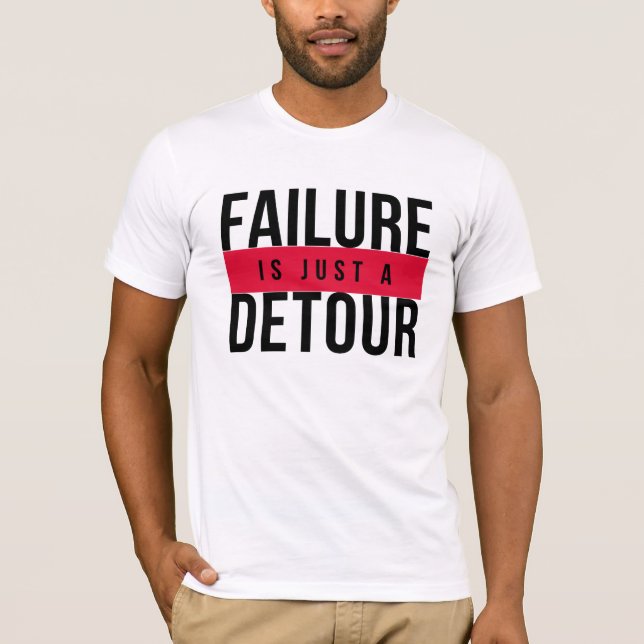 CAMISETA FALHA É APENAS DETALHE (Frente)