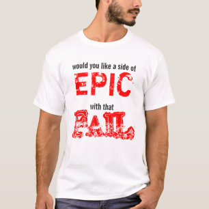 Camiseta falha épico