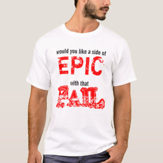 Camiseta falha épico