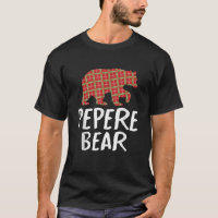 Falim de Xadrez de Búfalo Vermelho de Pepere Bear