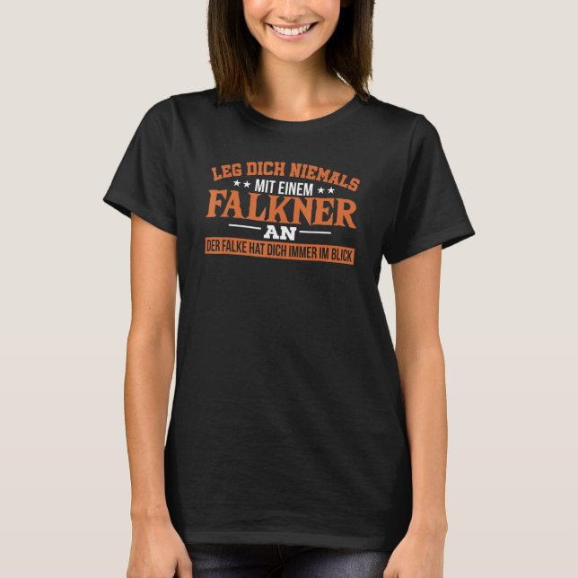 Camiseta Falkner Hunter Chase Falconry (Frente)