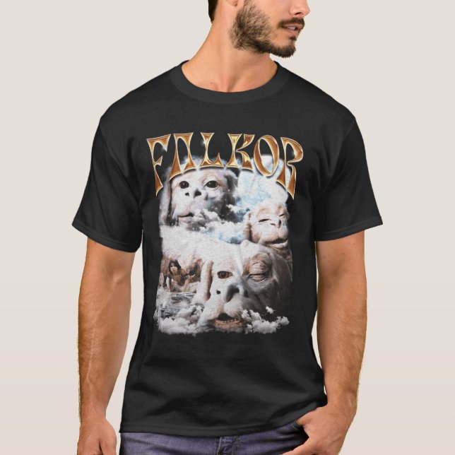 Camiseta Falkorhe A História Sem Fim retrô (Frente)