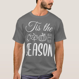 Camiseta Fall Autumn Halloween Esta É A Época