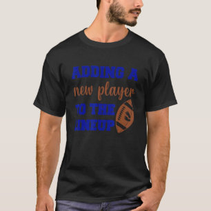 Camiseta Fall Baby Reveal De Anúncio De Gravidez De Futebol