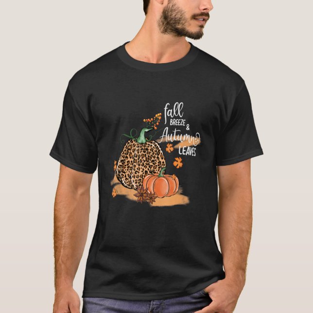 Camiseta Fall Breeze And Autumun Leaves (Frente)