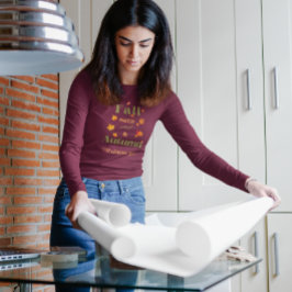 Camiseta Fall Breeze e Autumn Leaves Design