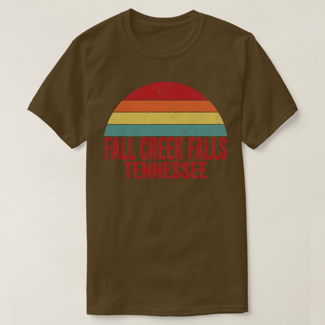 Camiseta Fall Creek Falls State Park Tennessee (Frente do Design)