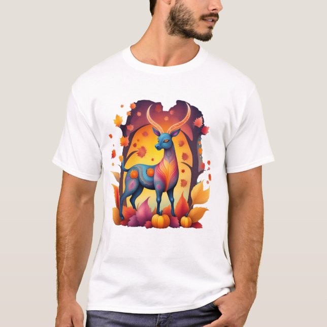 Camiseta Fall Deer Alebrije (Frente)