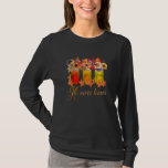 Camiseta Fall For Jesus He Never Leaves Thanksgiving Christ<br><div class="desc">Fall For Jesus He Never Leaves Thanksgiving Christmas</div>
